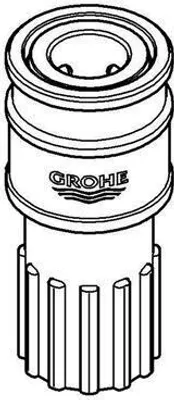 Immagine prodotto di GROHE 64999000 Giunto a scatto 64999