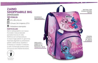 Produktbild von Zaino Sdopp Lilo E Stitch
