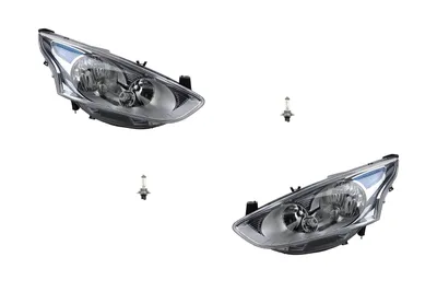 Produktbild von Scheinwerfer passend für Ford B-Max 10/2012- H15 mit H7 Set Links Rechts 1786176 1776015 Johns