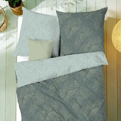 Produktbild von Kaeppel Wendebettwäsche Ventura" jade 1x 155x220 cm + 1x 80x80 cm"