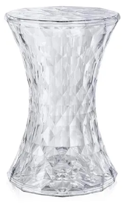 Produktbild von Hocker Stone glasklar Polykarbonat 30x45cm Innen- & Außenbereich