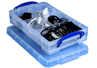 Produktbild von Really Useful Box Aufbewahrungsbox mit Einsatz 2,5 Liter