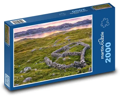 Obrázok produktu pre Puzzle 2000 Krajina Kujataa v Grónsku - martinpuzzle