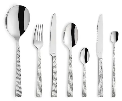 42-teiliges Besteckset für 6 Personen, Edelstahl, modern