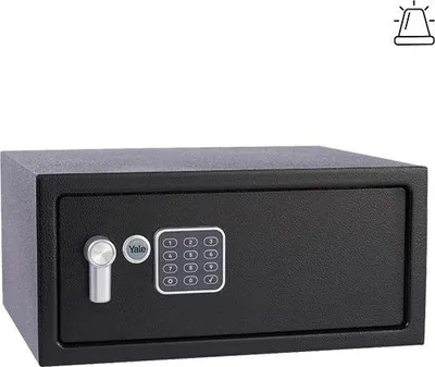 Produktbild von Yale Elektronischer Tresor Laptop YLC/200/DB2 safe mit Alarm & Tastenfeld Schwarz