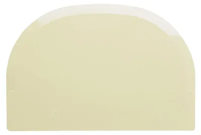 Produktbild von Teigschaber elfenbein, PP 116 x 78 x 1 mm