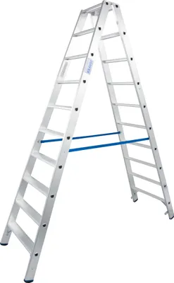Image de KRAUSE STABILO Professionnel Échelle à deux niveaux 2x10 échelons