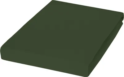 Produktbild von Janine Design Elastic-Jersey Spannbetttuch ELASTIC-JERSEY 5002 Farbe olivgrün Größe 200x200 cm