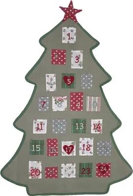 Produktbild von Greengate Charline Kalender Baum white