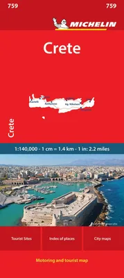 Produktbild von Crete - Michelin National Map 759