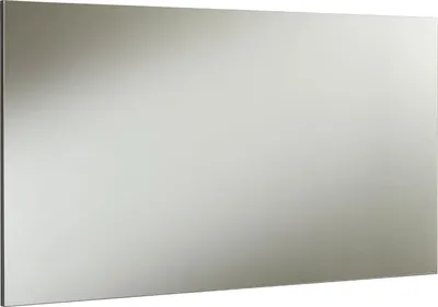 Produktbild von Garderobenspiegel >Atrium< in weiß, Spiegelglas - 120x65x2cm (BxHxT)
