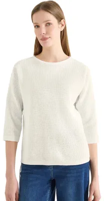 Imagen del producto de Jersey Cecil de manga 3/4, corte dolman, color arena beige, talla XXL