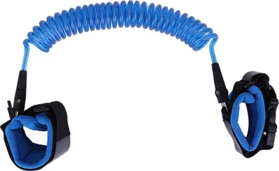 Obrázek produktu pro 2,5 m Baby Kids Anti Lost Wristband Vodítko s bezpečnostním klíčem Lock Dětský postroj náramek (modrá)