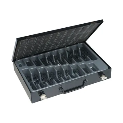 Zdjęcie produktu dla Zestaw wierteł do metalu 170x HSS-G Steelmaster