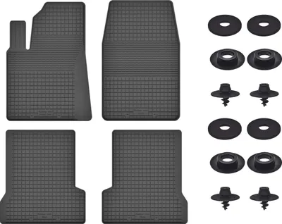 Produktbild von Gummimatten Mit Stoppern Für: Ford Fusion (2005-2012) Schwarz Set