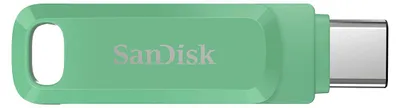 Obrázok produktu pre SanDisk Ultra Dual Drive Go, 2 TB, USB Type-A / USB Type-C, 3.2 Gen 1 (3.1 Gen 1), 400 MB/s, Kĺb, Zelená