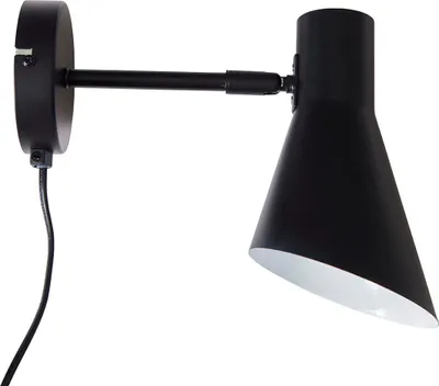 Immagine prodotto di Luci da parete Lampada da parete a LED Lampada da lettura Lampada da comodino decorativa Soggiorno Camera da letto in metallo DL12 nero