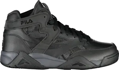 Produktbild von Hoher Herren-Sportschuh in Schwarz mit Kontrastdetails und Logo