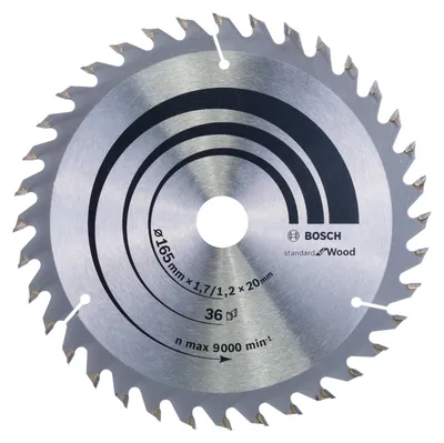 Obrázok produktu pre Bosch 2608642602 Bosch Kreissägeblatt OP WO H 165x20-36