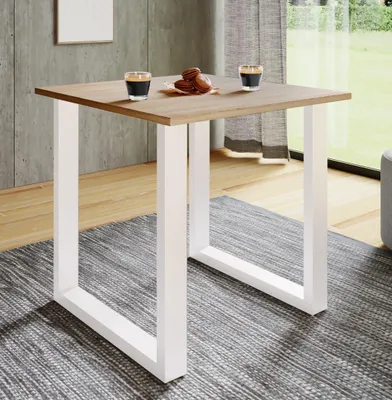 Produktbild von VCM Premium Holz Esstisch | H. 76 x B. 80 x T. 50 cm | Küchentisch Speisetisch Tisch Xona U
