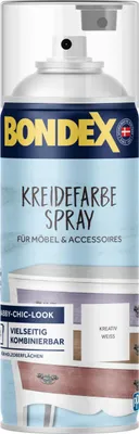 Produktbild von Bondex Kreidefarbe Spray 400 ml kreativ weiß