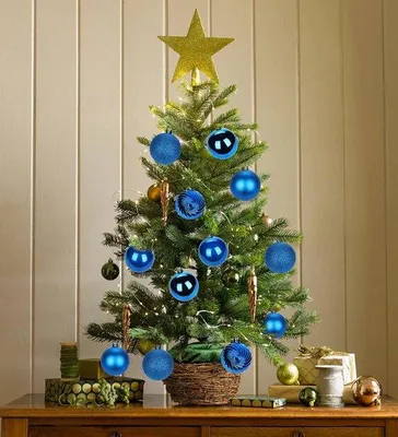 Imagen del producto de Juego de adornos navideños Unyqoos® irrompibles: 25 bolas decorativas de plástico para interior y exterior, con lazos para colgar