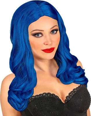 Produktbild von Perücke Roxy blau