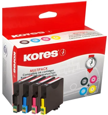 Produktbild von Kores Multi Pack Tinte G1622KIT ersetzt Epson T1811 T1814