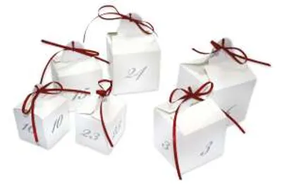 Produktbild von 24 Adventswürfel zum Befüllen