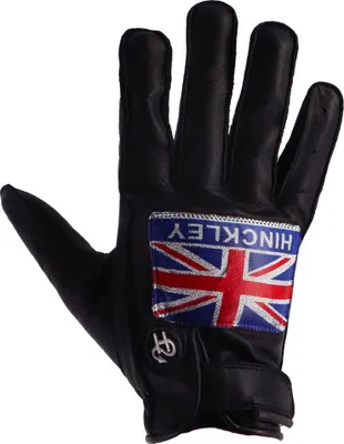 Obrázok produktu pre Helstons Logo Hinckley Letné rukavice na motorku, čierne, 9