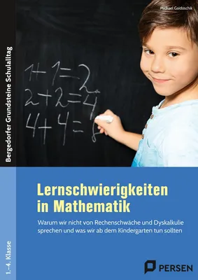 Produktbild von Lernschwierigkeiten in Mathematik