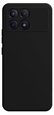 Produktbild von Für Xiaomi Poco F6 Pro / Redmi K70 & Pro Silikon Schutz Schwarz Handyhülle Cover Case TPU dünn