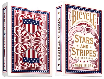 Produktbild von Bicycle Spielkarten Stars & Stripes - Amerikanisches Design - Poker