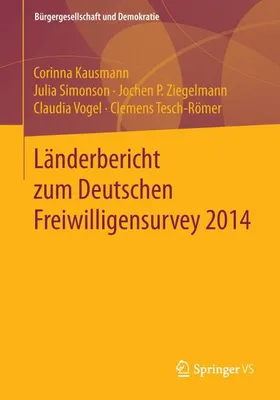 Obrázek produktu pro Länderbericht zum Deutschen Freiwilligensurvey 2014