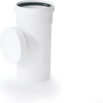 Produktbild von REHAU RAUPIANO PLUS, Reinigungsrohr, DN 125, 1 Stk.