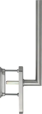 Produktbild von HOPPE Hebeschiebegarnitur AMSTERDAM mit Muschelgriff UG, L 285 mm,Edelstahl matt