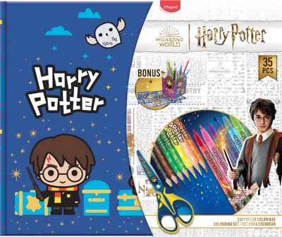 Produktbild von Maped Zeichenset HARRY POTTER 35-teilig