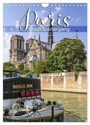 Produktbild von PARIS Stadtspaziergang (Wandkalender 2027 DIN A4 hoch), CALVENDO Monatskalender