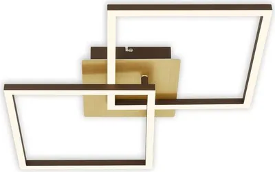Produktbild von LED Deckenleuchte, gold-braun, 2x LED/11W