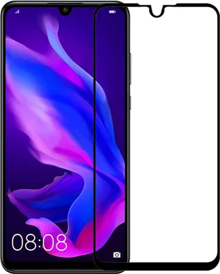 Obrázok produktu pre Ochranné sklo pre Huawei P30 s 6,1-palcovou HD ochranou obrazovky 9H screen protector sklenená fólia proti odtlačkom prstov bez bublín čierna