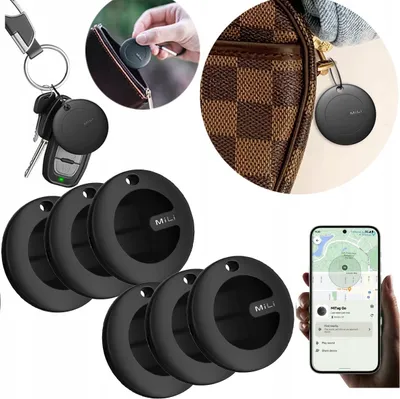 Zdjęcie produktu dla Lokalizator GPS 6x MiTag MiLi ANDROID do plecaka kluczy bagażu dla psa