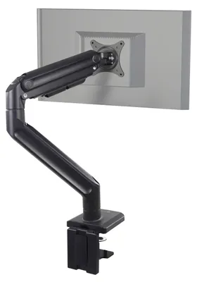 Obrázek produktu pro hjh OFFICE držák na monitor VM-MG1S držák na rameno monitoru pro výškově nastavitelný monitor VESA 75/100, nosnost do 20 kg, hliník, ocel