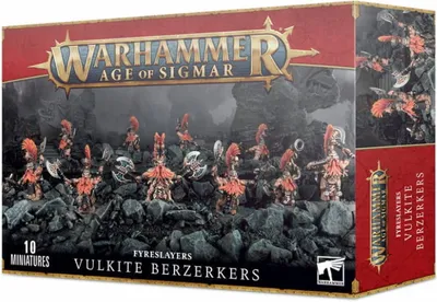 Produktbild von Warhammer Age of Sigmar Fyreslayers Vulkite Berzerkers