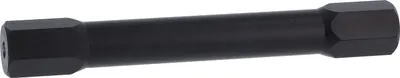 Produktbild von Gepäckträger Aufbockgriff Simson* S51 CNC (Sechskant) - eloxiert schwarz