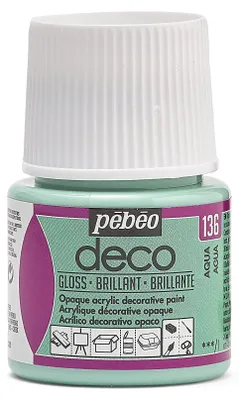 Acrylfarbe Aqua 45 ml, glänzend, wasserbasiert