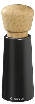 Produktbild von Zassenhaus Salzmühle NORDERNEY 18 cm schwarz/Eiche 24517