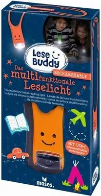 Produktbild von Lese Buddy mit USB-C Neon Orange