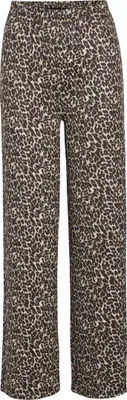 Produktbild von VILA Leopardenmuster Hose mit weitem Bein und normaler Bund Größe: S