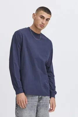 Produktbild von !SOLID SDREYNALDO Herren Longsleeve Langarmshirt Shirt 100% Baumwolle regular fit