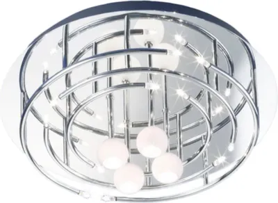 Produktbild von Deckenleuchte  Durchmesser 45cm Halogen 16 Flammig Opalglas